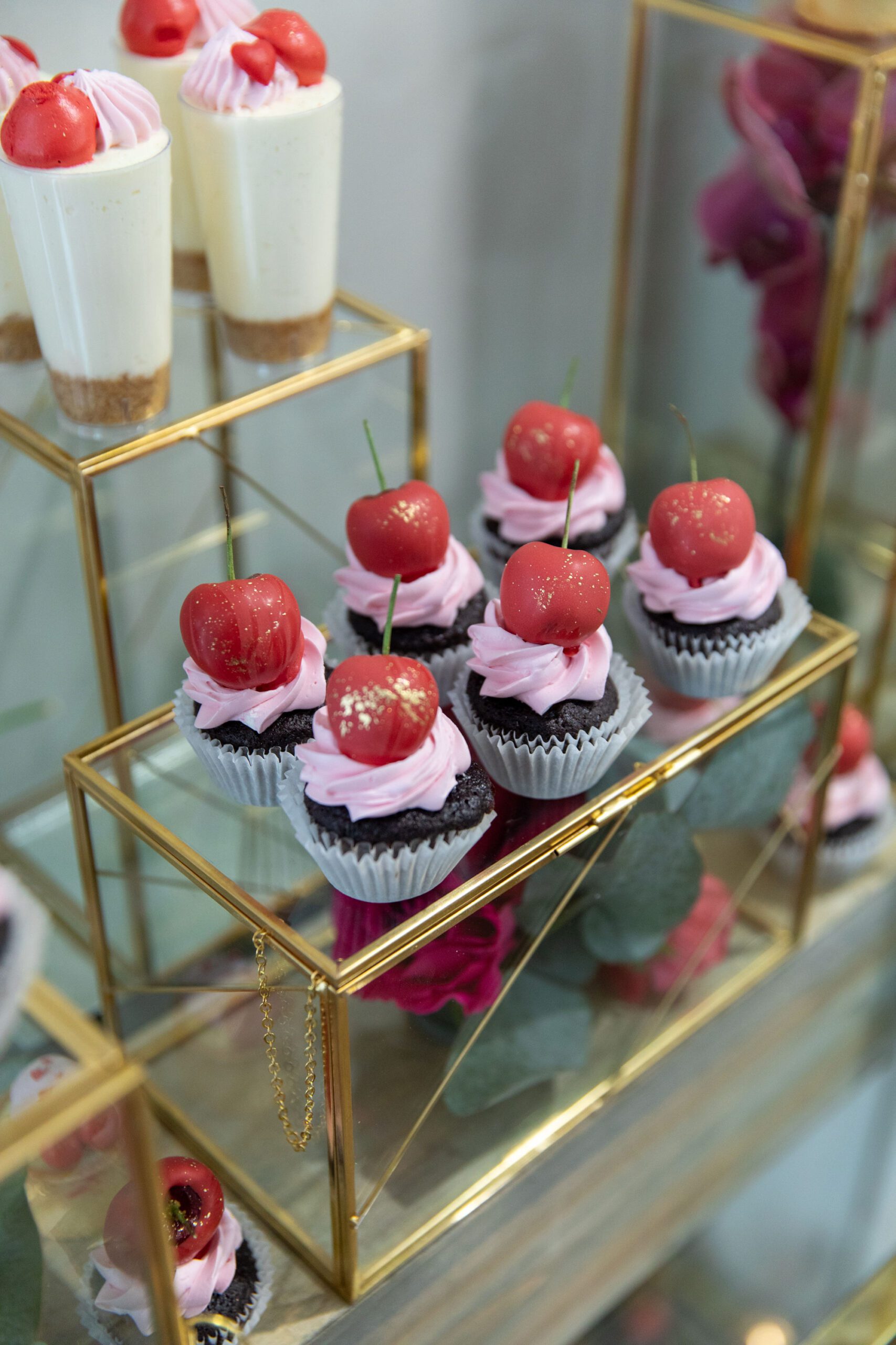 cherry cupcakes